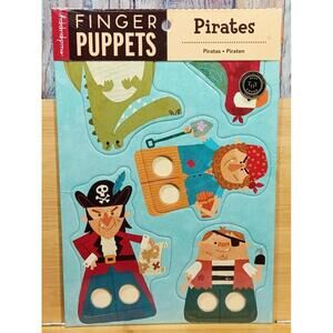 Mudpuppy Pirates‎ Finger Puppets Set